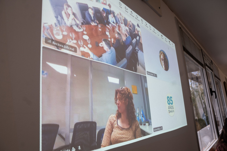 imagen Presupuesto Universitario 2027: Adriana García recibió a legisladores nacionales
