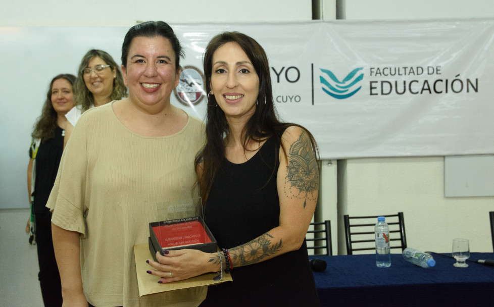 imagen Premios Acceder: la UNCUYO reconoció iniciativas que promueven prácticas inclusivas