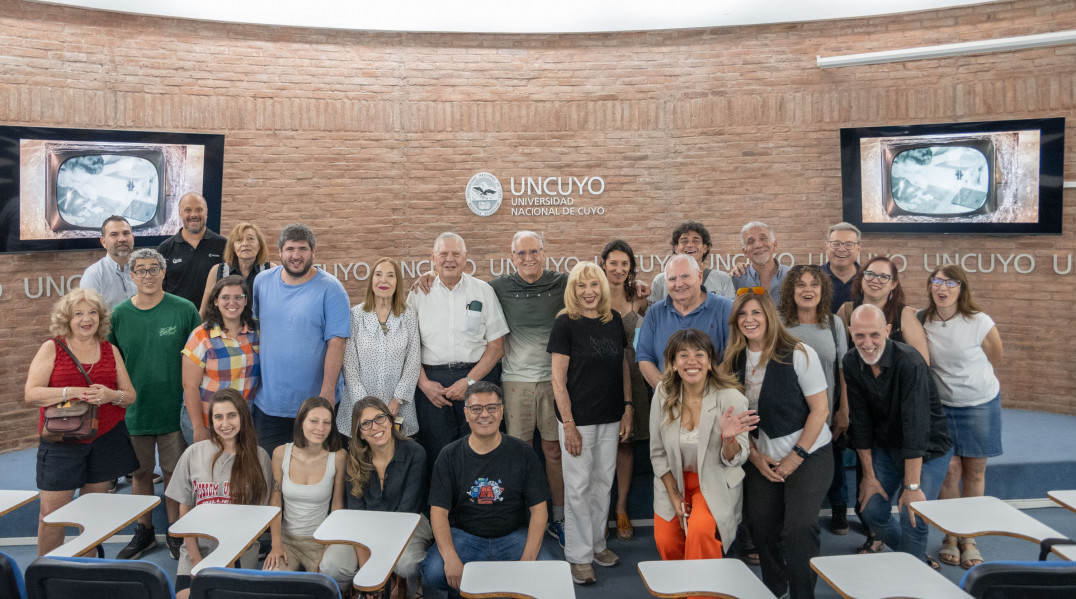 imagen La UNCUYO distinguió un proyecto que recupera el patrimonio audiovisual mendocino