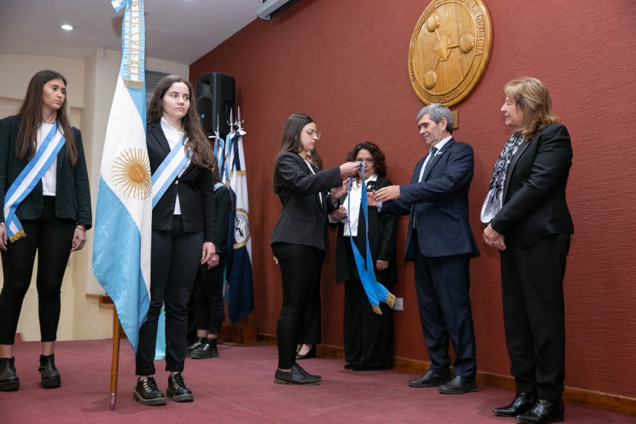 imagen Doble festejo en San Rafael: acto de juramento y anuncio de edificio propio