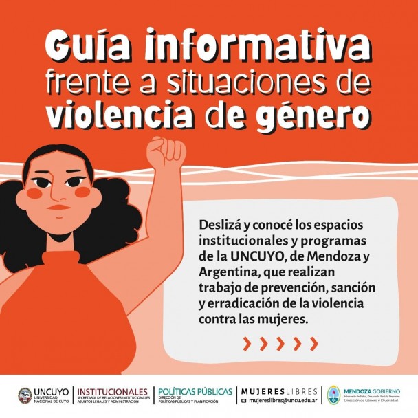 imagen Elaboraron una Guía informativa frente a situaciones de violencia de género