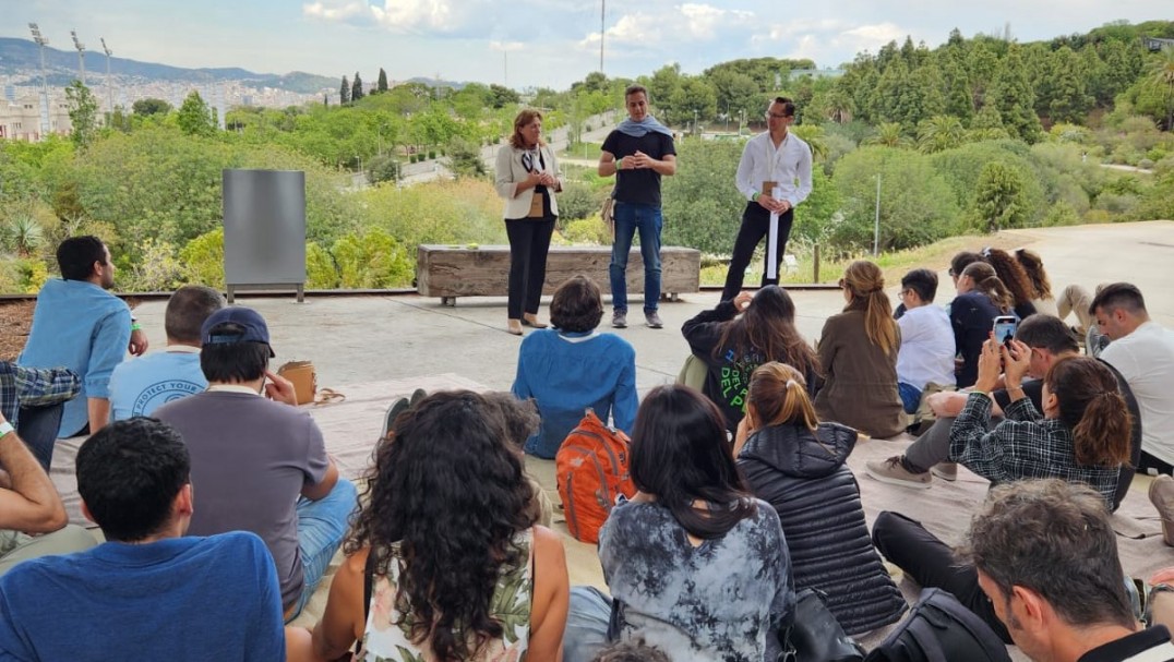 imagen Esther Sánchez se reunió en Barcelona con empresarios y emprendedores ambientalistas de todo el mundo