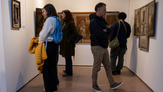 imagen "Una obra, una historia", la muestra que inauguró la artista visual Olga Campassi