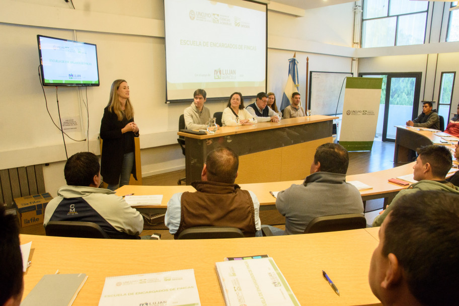 imagen El oficio agrícola: arrancó en Agrarias una escuela para encargados de fincas