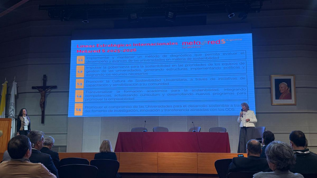 imagen La UNCUYO participó del Encuentro Nacional de Universidades MetaRed 2025