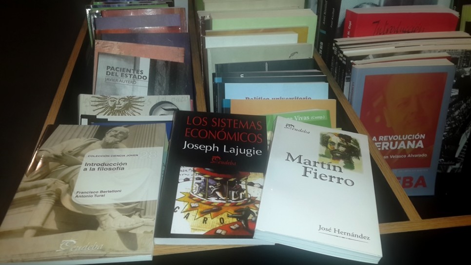 imagen La Ediunc ofrece libros de la editorial de la Universidad de Buenos Aires