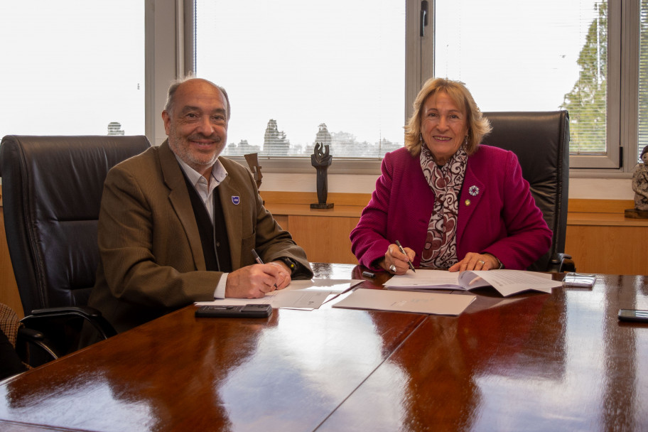 imagen Acuerdos entre la UNCUYO y la Universidad Champagnat para generar acciones conjuntas