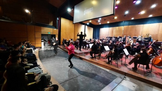 imagen Mil estudiantes de las escuelas de la UNCUYO participaron de un concierto didáctico