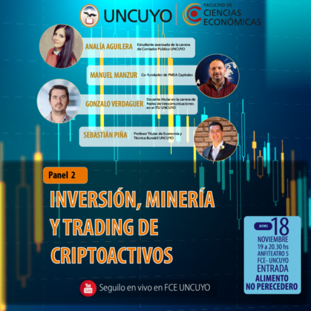 imagen Inscripciones abiertas a jornadas sobre criptomonedas