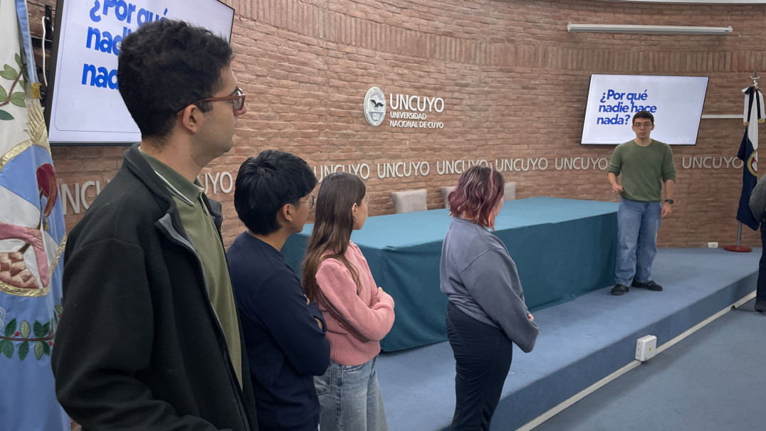 imagen Innovación en Sostenibilidad: estudiantes de UNCUYO y UCHILE enfrentaron desafíos comunes