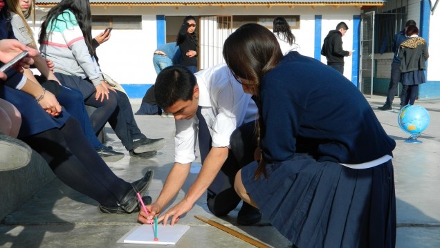 imagen Estudiantes secundarios del Valle de Uco practican Astronomía