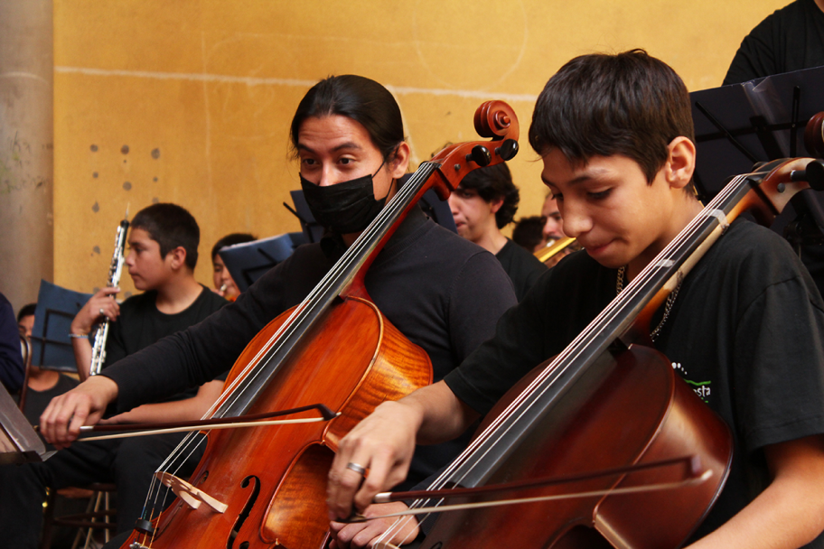 imagen La Sinfónica de la UNCUYO y la Orquesta juvenil de la Escuela Emaús realizaron un concierto en conjunto