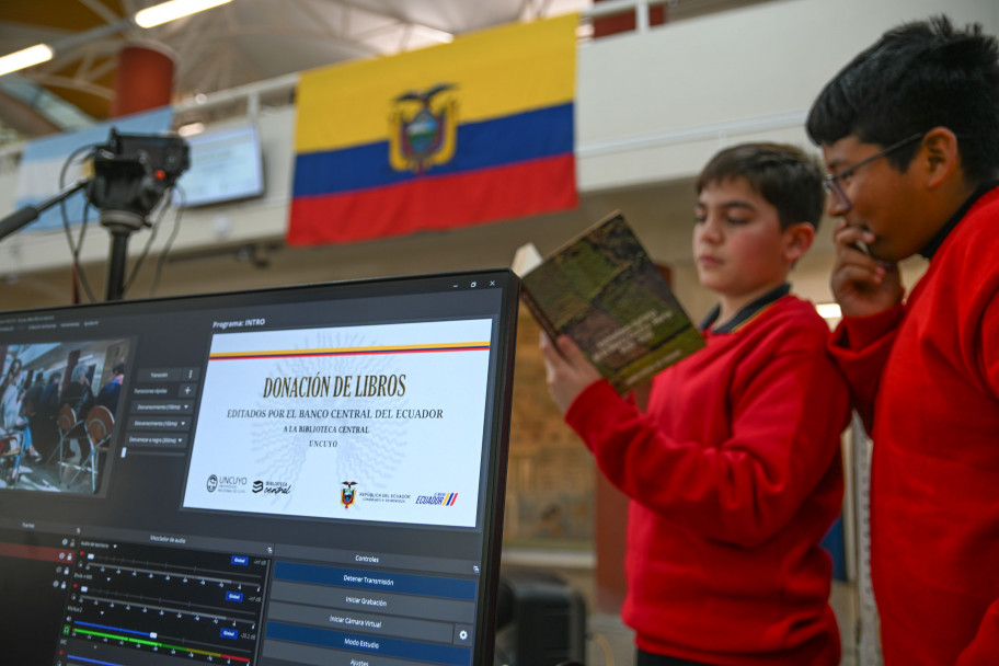 imagen La Biblioteca Central amplió la colección ecuatoriana que inició Arturo Roig