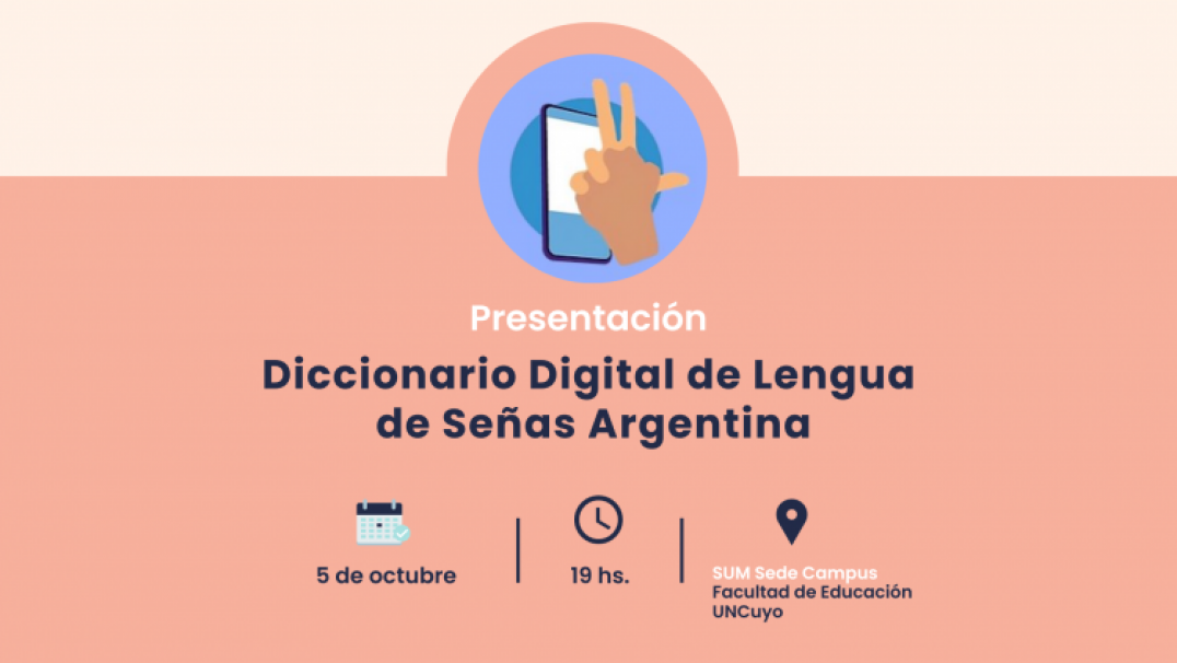 imagen La UNCUYO creó un Diccionario Digital de Lengua de Señas, único en Argentina 