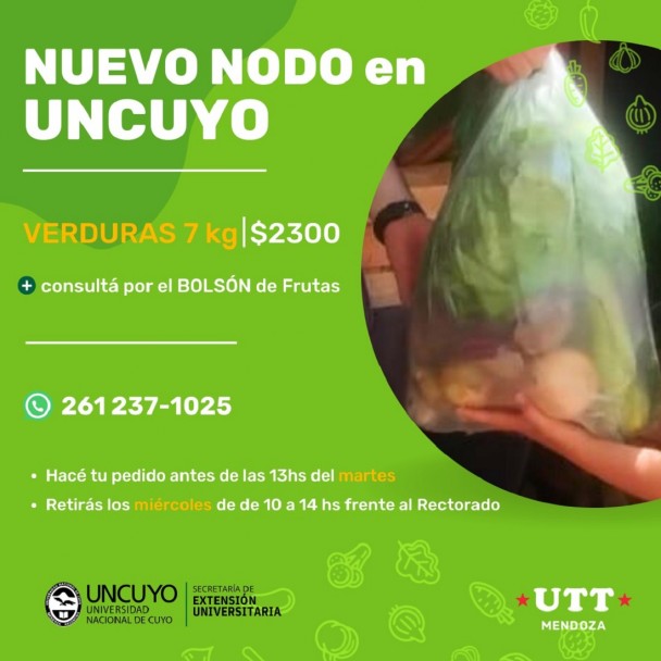 imagen Nuevo nodo de distribución de frutas y verduras en el campus universitario 