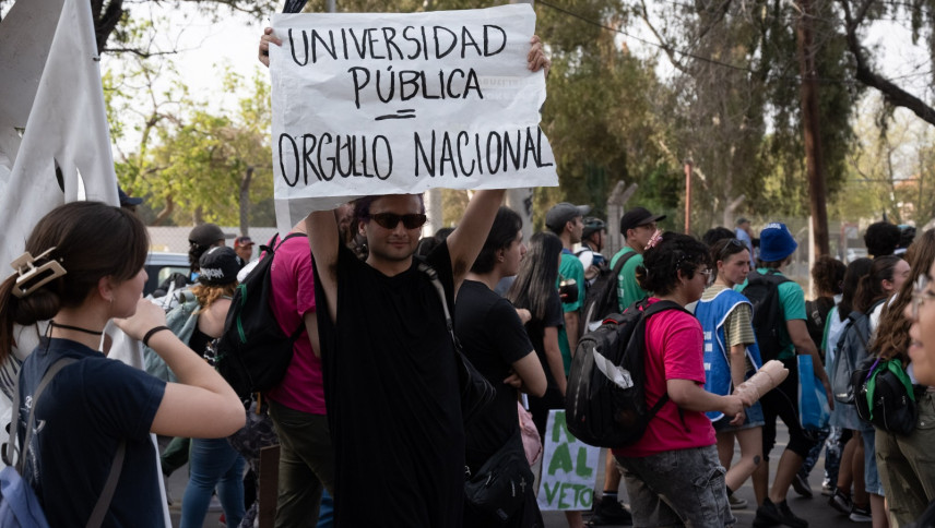 imagen que ilustra noticia La UNCUYO se suma a la jornada nacional por la Ley de Financiamiento Universitario