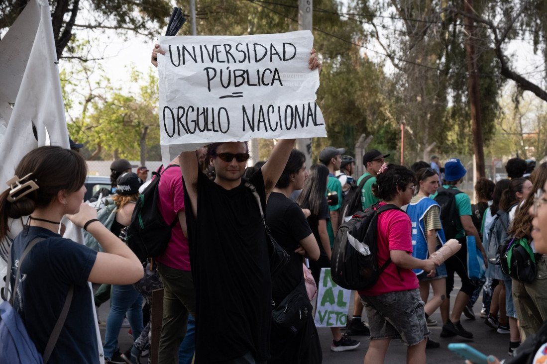 imagen La UNCUYO se suma a la jornada nacional por la Ley de Financiamiento Universitario