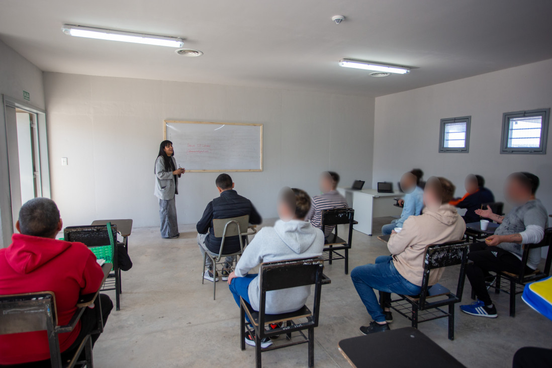 imagen Estudiar en contexto de encierro: inauguraron nuevas aulas en Almafuerte II 