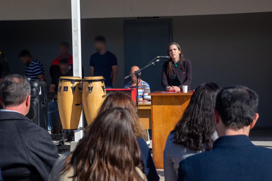 imagen Estudiar en contexto de encierro: inauguraron nuevas aulas en Almafuerte II 