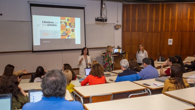 imagen Cátedras que dan cátedras, un nuevo programa de formación para docentes de la UNCUYO
