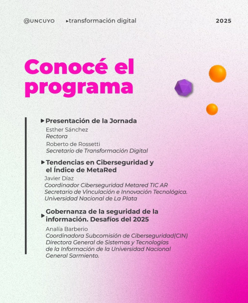 imagen Ciberseguridad: herramientas para enfrentar los riesgos del mundo digital 