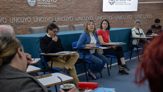 imagen La vicerrectora Ana Sisti recibió a organismos de Derechos Humanos