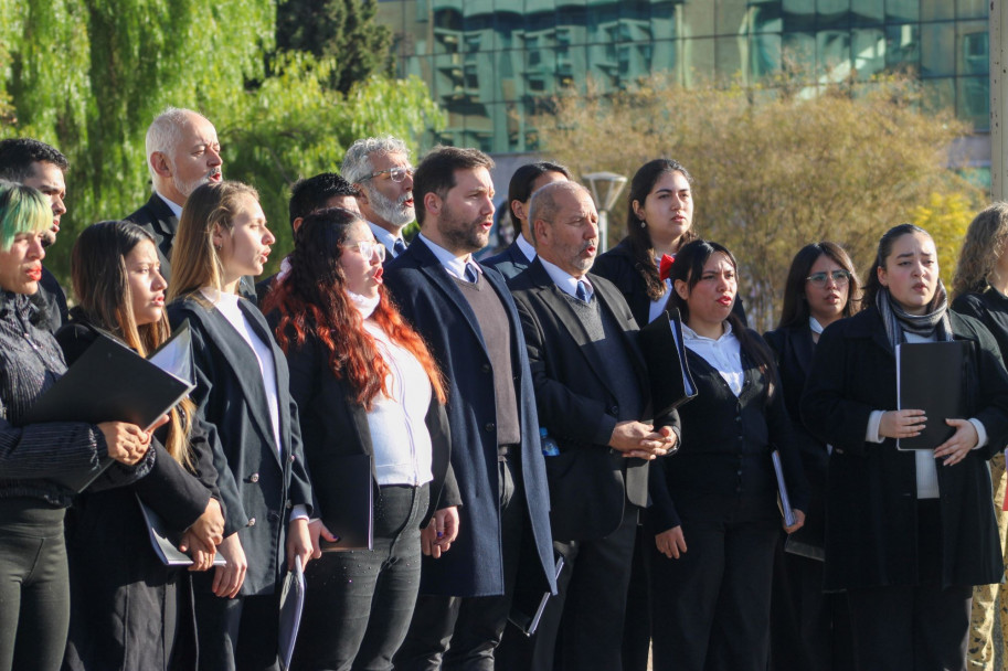 imagen Día de la Bandera: la UNCUYO honró los valores que encarnó Manuel Belgrano