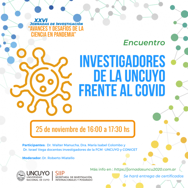 imagen Jornadas de Investigación: conocé el cronograma del evento científico de la UNCUYO