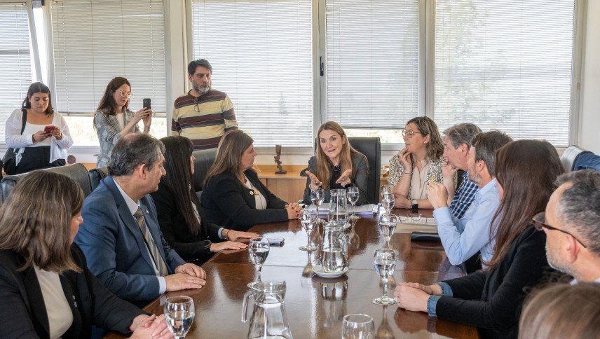 imagen que ilustra noticia Presupuesto Universitario 2027: Adriana García recibió a legisladores nacionales