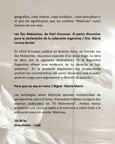 imagen "Cuestión Malvinas": la UNCUYO será sede de un nuevo encuentro de debate y memoria