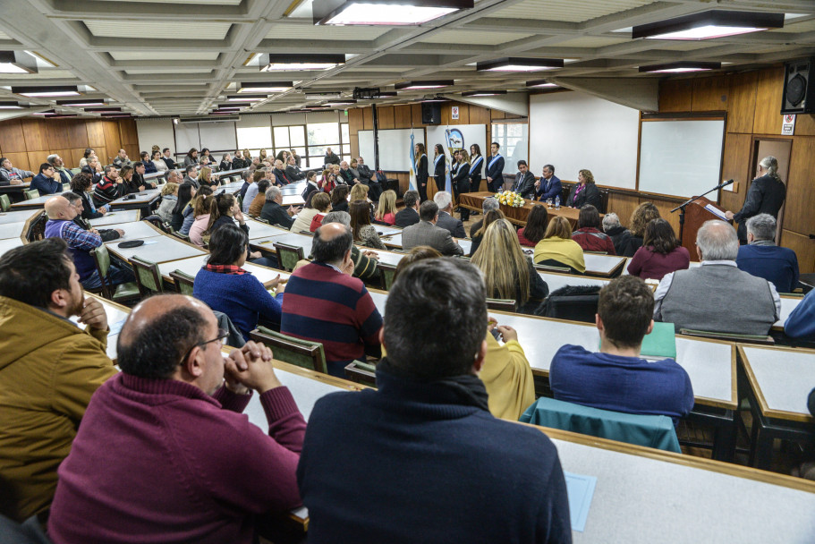 imagen Juraron las nuevas autoridades de Ingeniería, Agrarias y Aplicadas a la Industria
