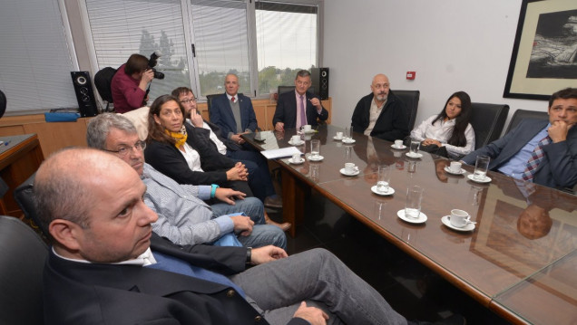 imagen Rector Pizzi recibió a padres de los colegios