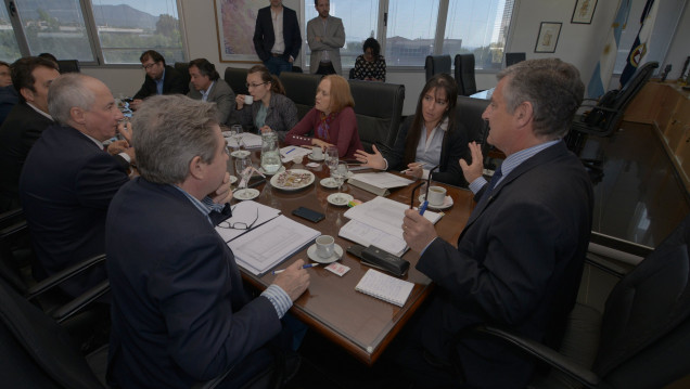 imagen Legisladores nacionales se reunieron con Pizzi y Barón 