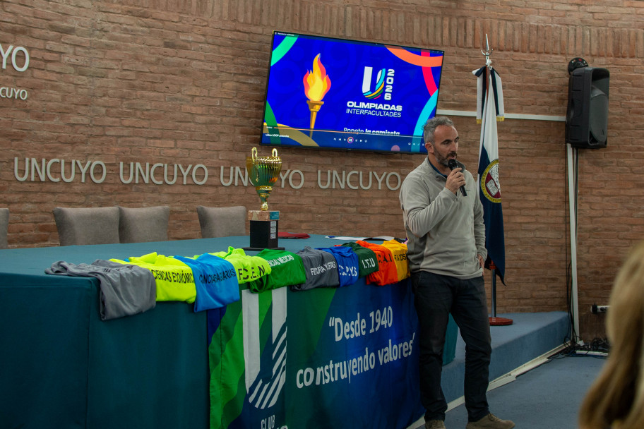 imagen La UNCUYO lanzó la 4º edición de las Olimpíadas Interfacultades