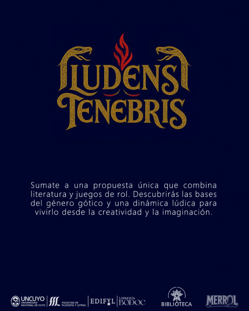 imagen Taller gratuito de narrativa gótica y juegos de rol en la UNCUYO 