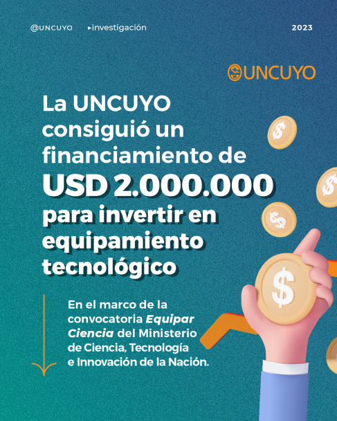 imagen La UNCUYO se equipa con tecnología de punta para prestar más servicios en la región