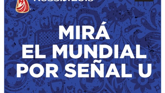 imagen Los partidos del Mundial se podrán ver por Señal U