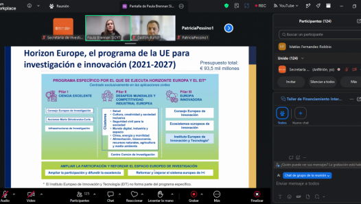 imagen Financiamiento internacional: compartieron oportunidades para investigadores de la UNCUYO