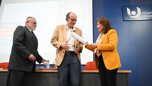 imagen La UNCUYO distinguió con el Honoris Causa al Nobel Thomas Christian Südhof  