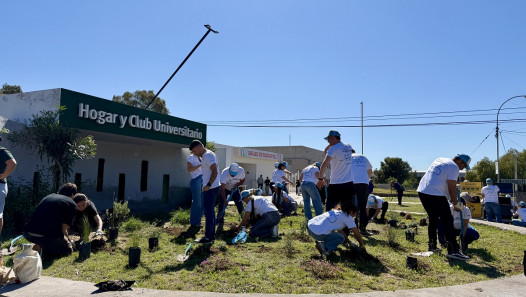 imagen La UNCUYO recibió a la Fundación Plantarse para una jornada de intervención ambiental
