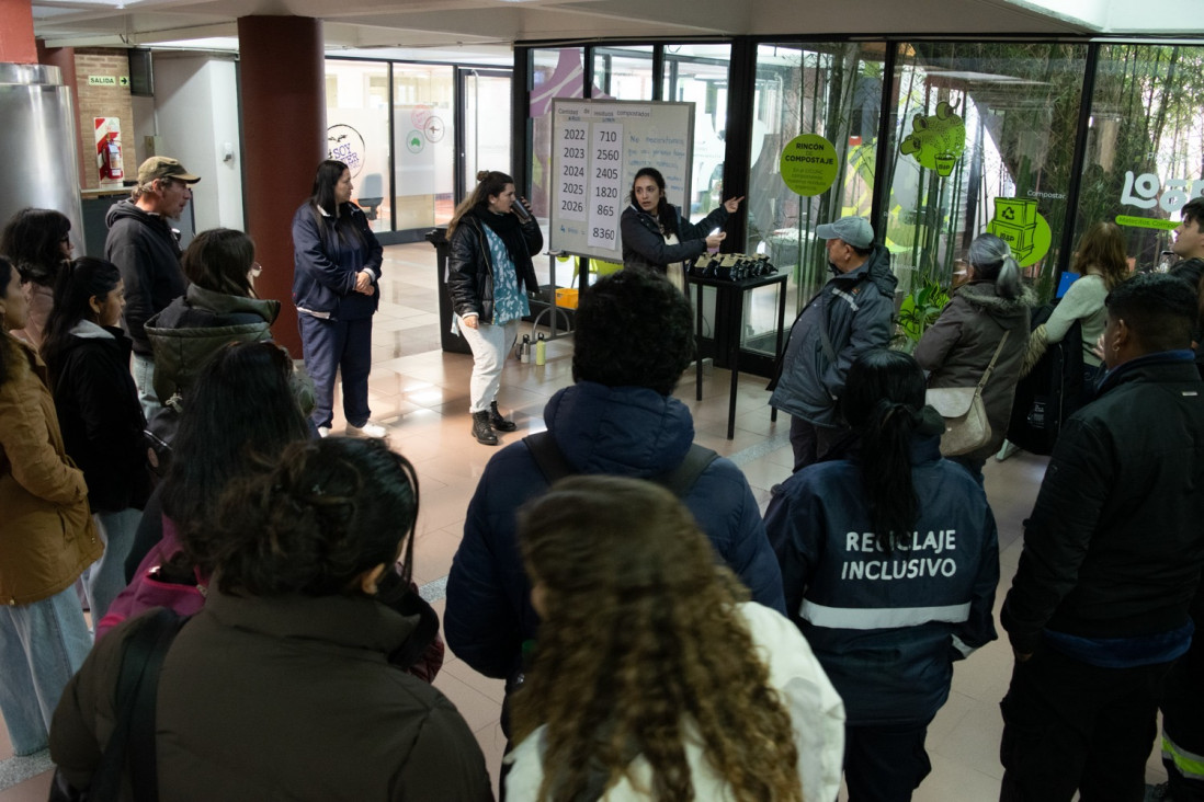 imagen Compostaje institucional en la UNCUYO: se realizó un recorrido por sus diferentes experiencias