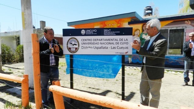imagen La UNCuyo inauguró un Centro Departamental en Uspallata