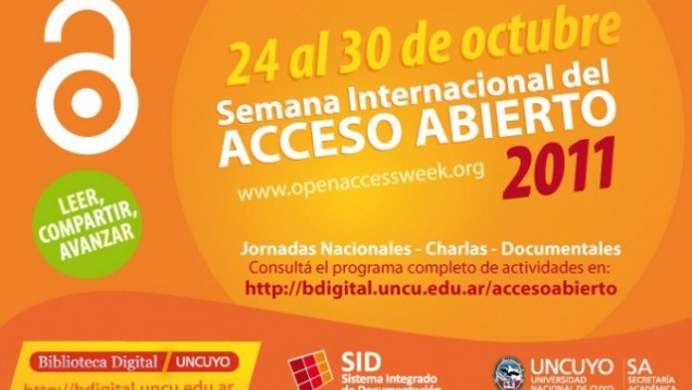 imagen Sistema Integrado de Documentación de la UNCuyo celebra la Semana de Acceso al conocimiento científico