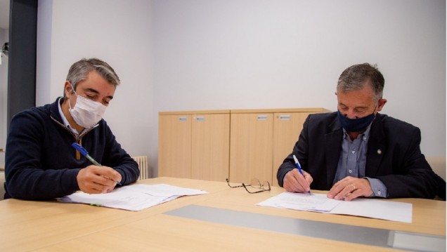 imagen Actividades académicas: la UNCUYO y la Municipalidad de Luján firman un convenio