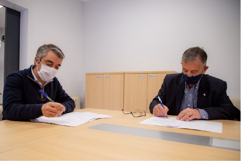 imagen Actividades académicas: la UNCUYO y la Municipalidad de Luján firman un convenio