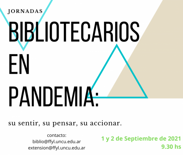 imagen Bibliotecarios en pandemia: unas jornadas invitan a repensar su rol, función y servicio 