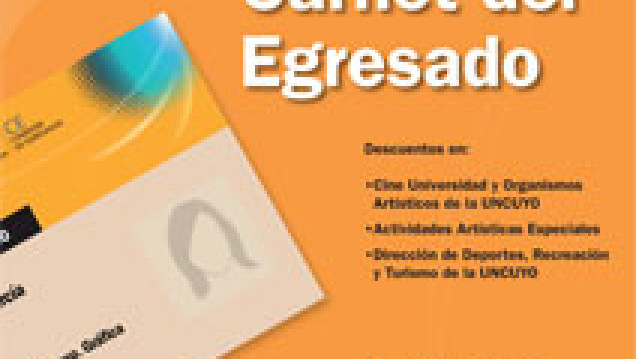 imagen La UNCuyo ofrecerá distintos beneficios a sus egresados
