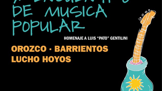 imagen Melodías populares, teatro, diseño y una peña en la nueva edición del Encuentro de Música Popular