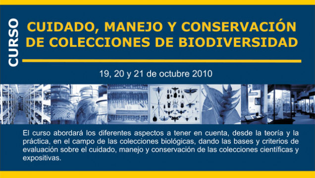 imagen Ofrecen capacitación sobre conservación de colecciones naturales