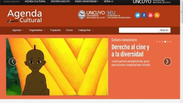 imagen Nueva agenda cultural de la UNCuyo para consultar